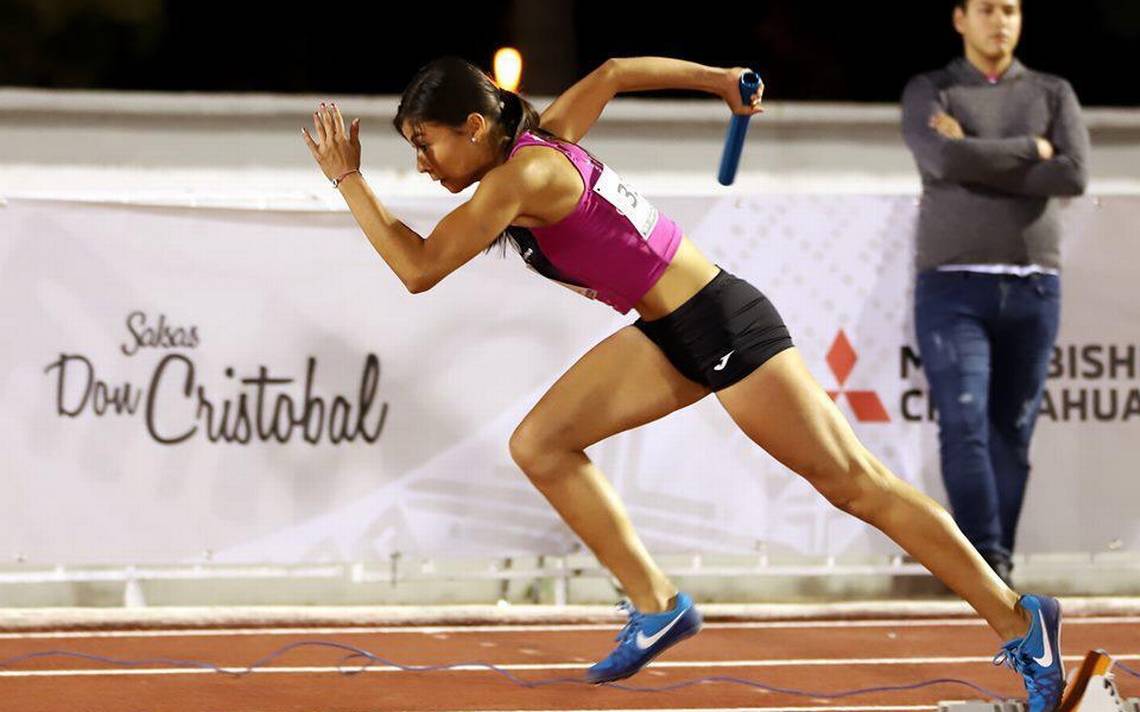 Sigue Natalia enfocada en sus entrenamientos de atletismo